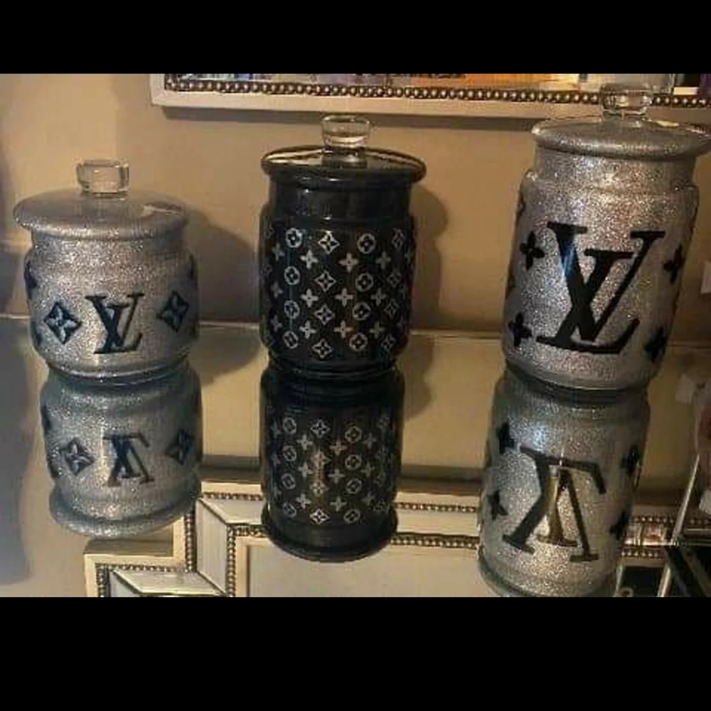 Custom handmade 3 piece apothecary set